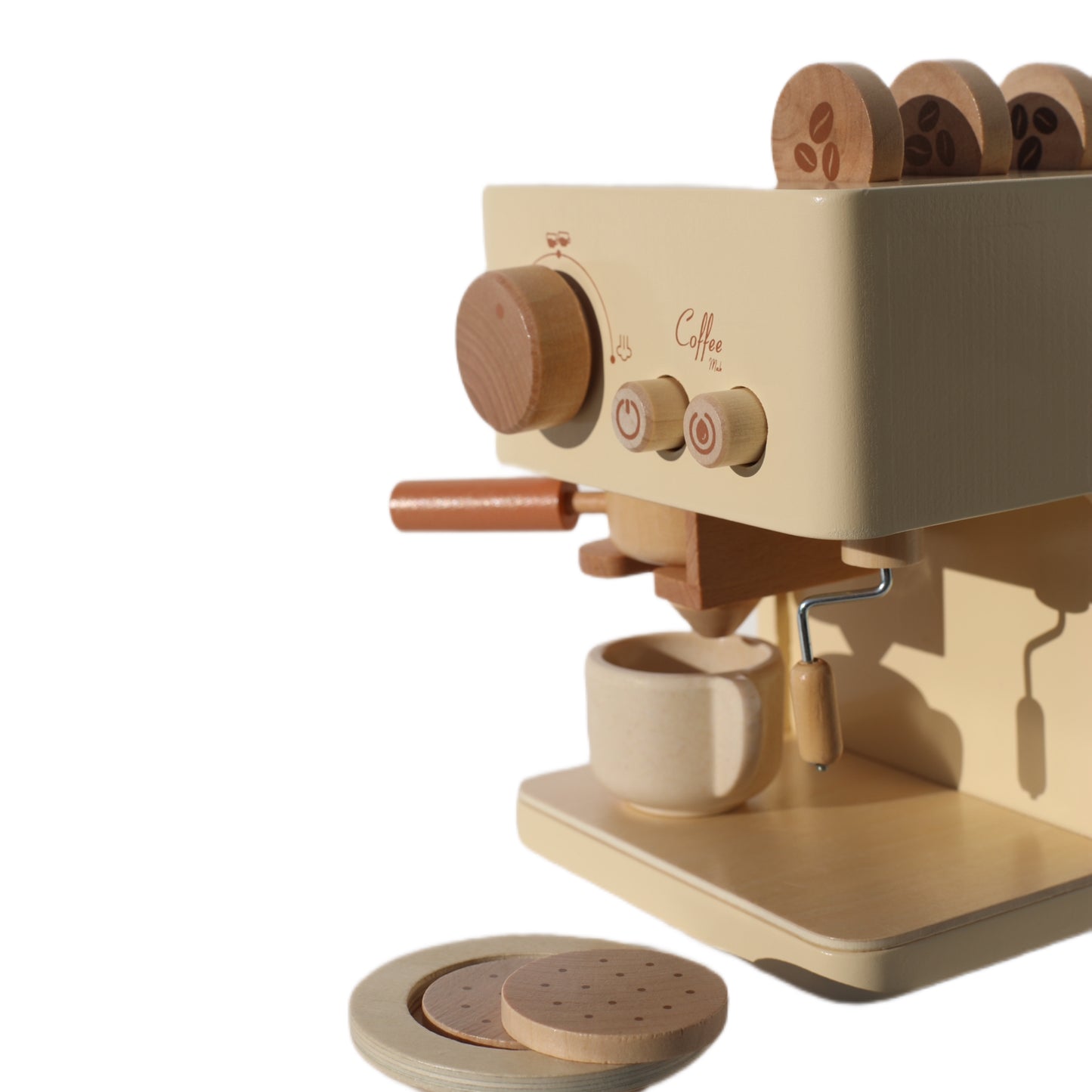 Cafetera de Juguete de Madera