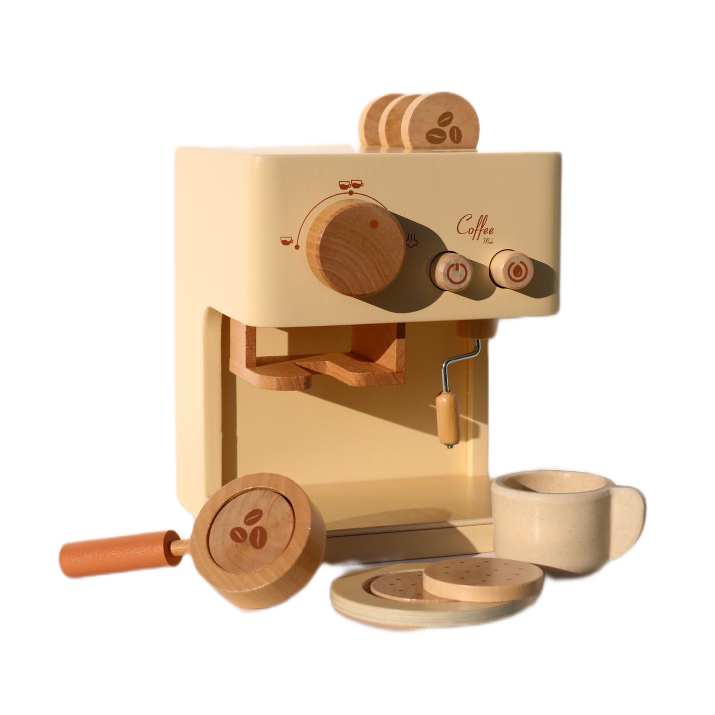 Cafetera de Juguete de Madera