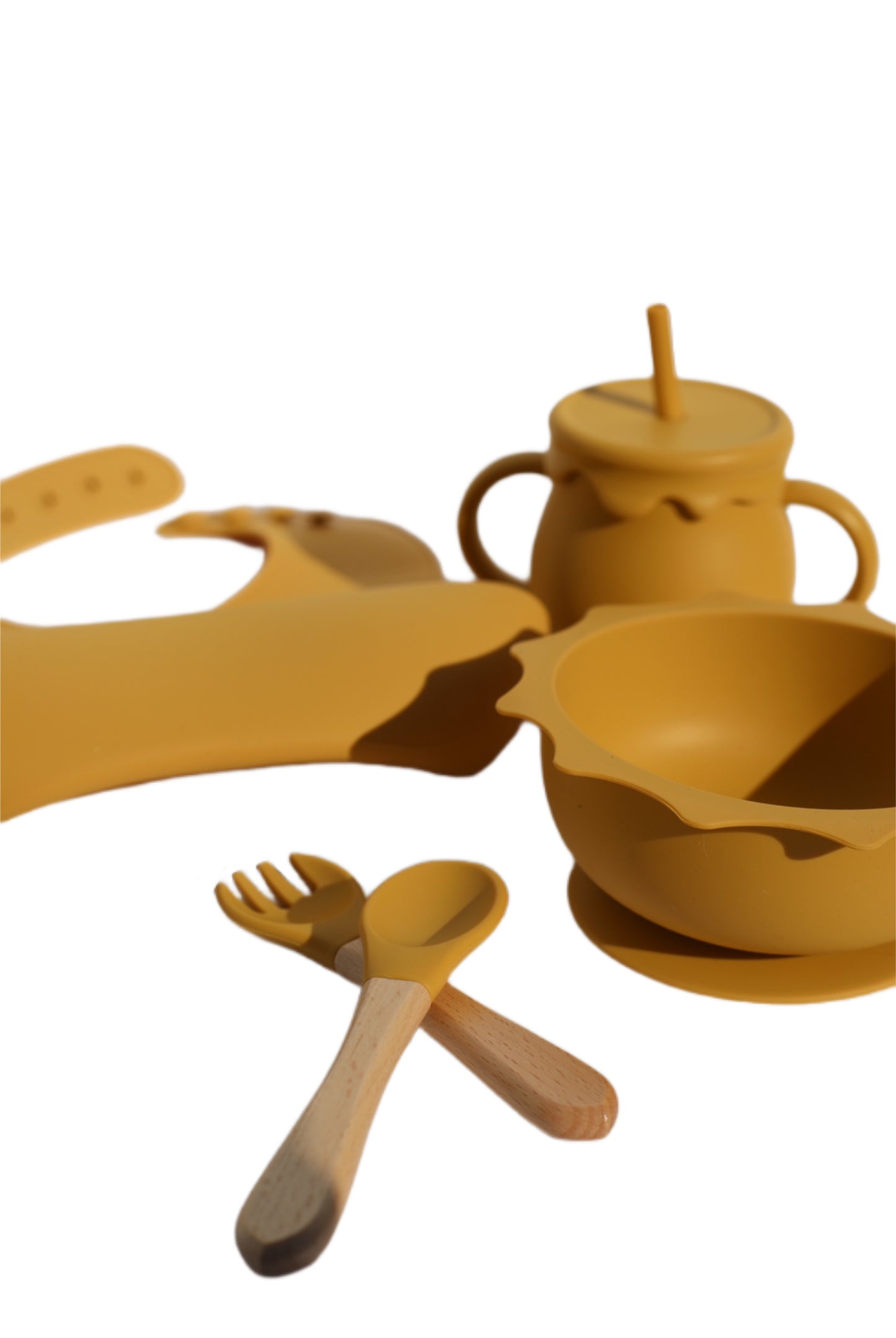 Kit de Alimentacion Infantil de Silicona