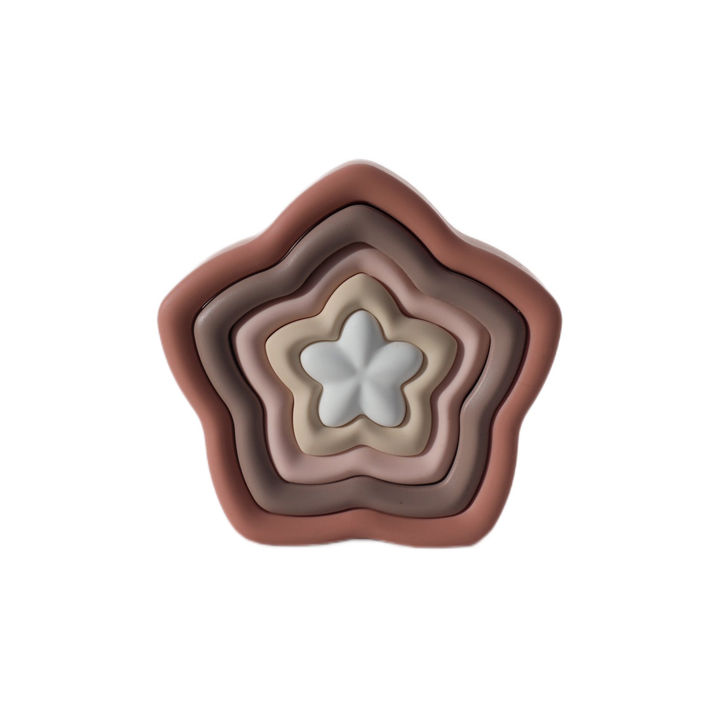 Juego Estrella de Silicona Apilable
