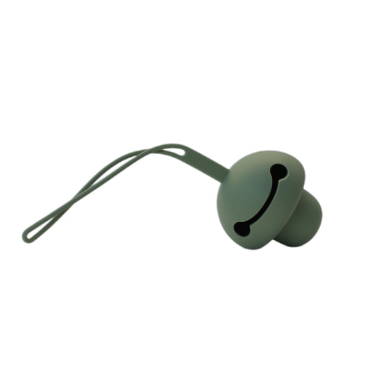 Portachupete De Silicona Verde