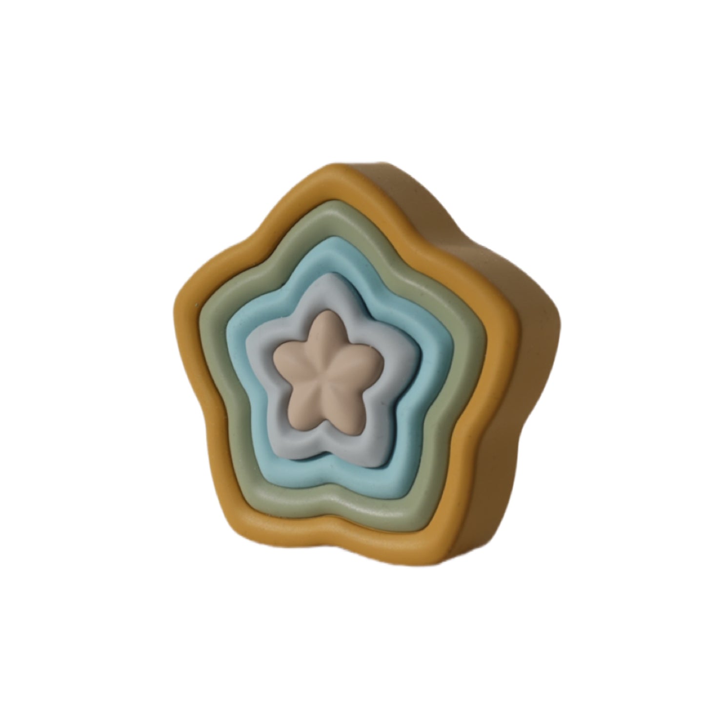 Juego Estrella de Silicona Apilable